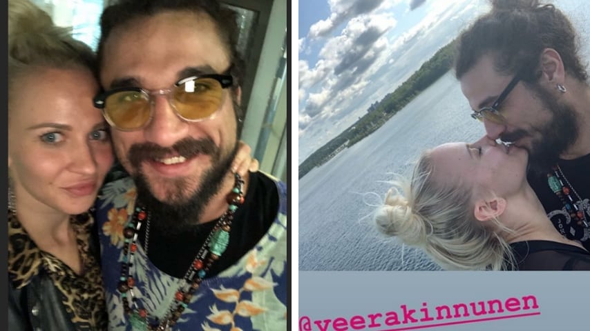 Veera Kinnunen e Dani OSvaldo fanno coppia fissa