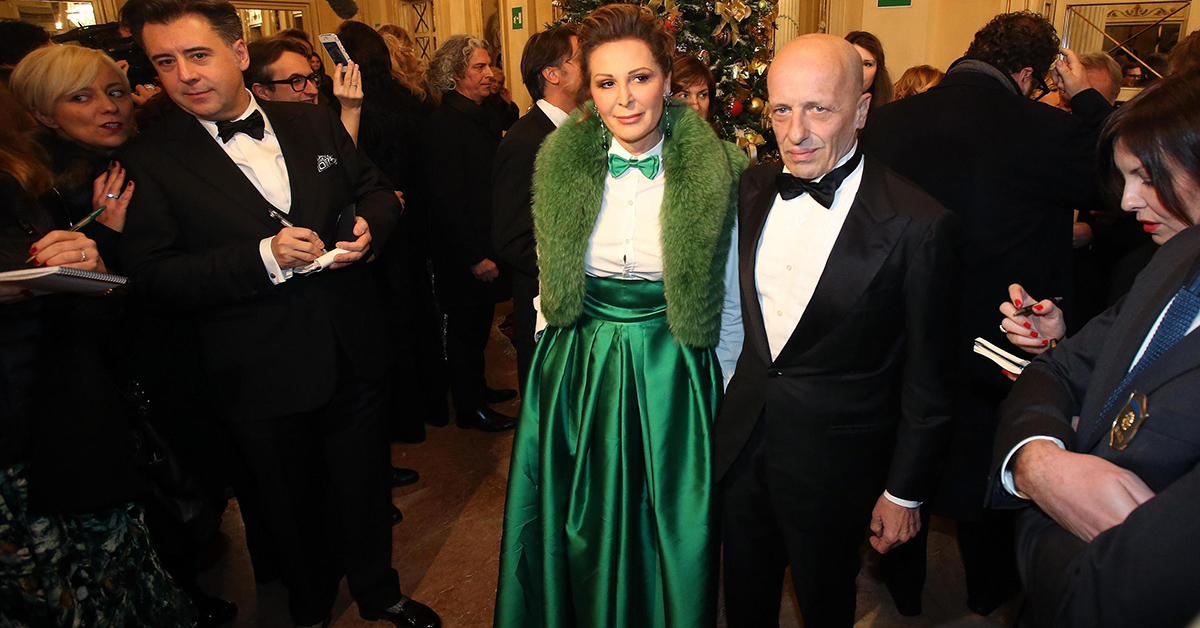 daniela Santanché abito verde