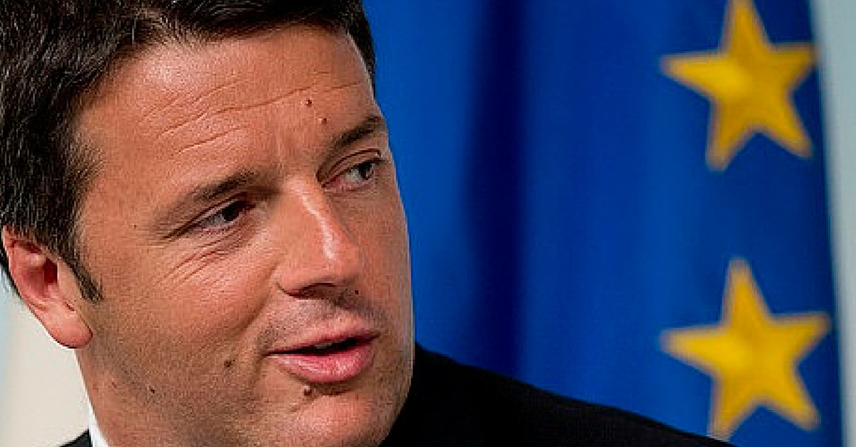 matteo renzi europa brexit