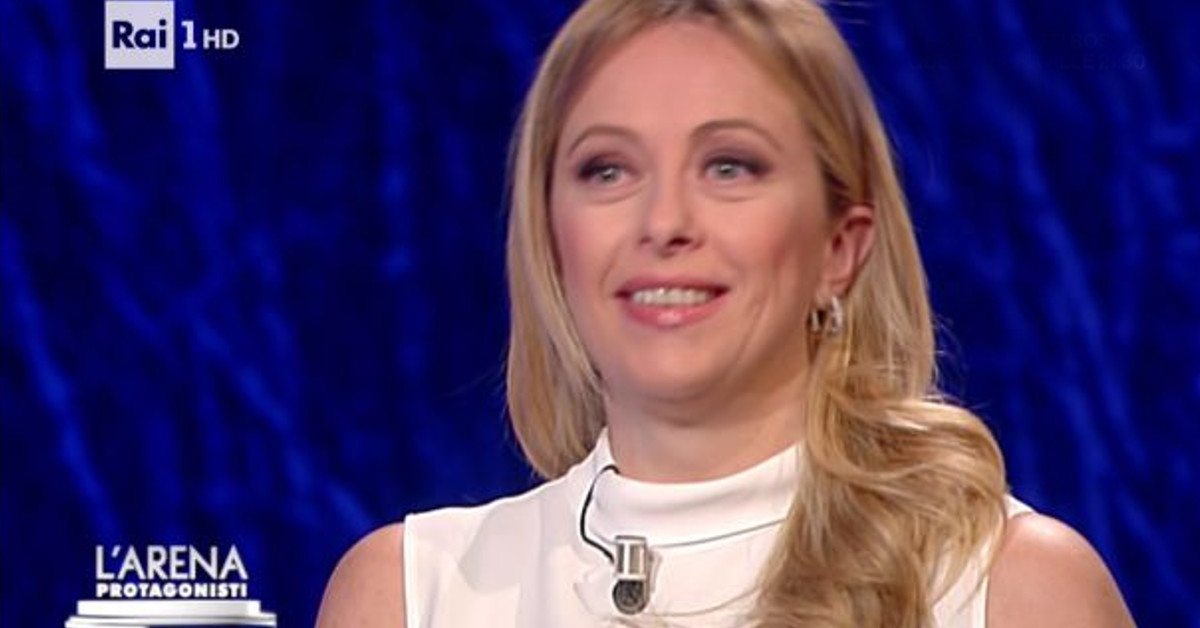 giorgia meloni intervista l'arena