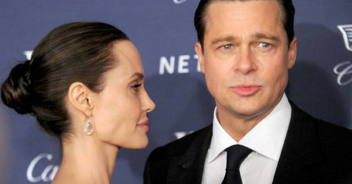 brad pitt infuriato con angelina jolie