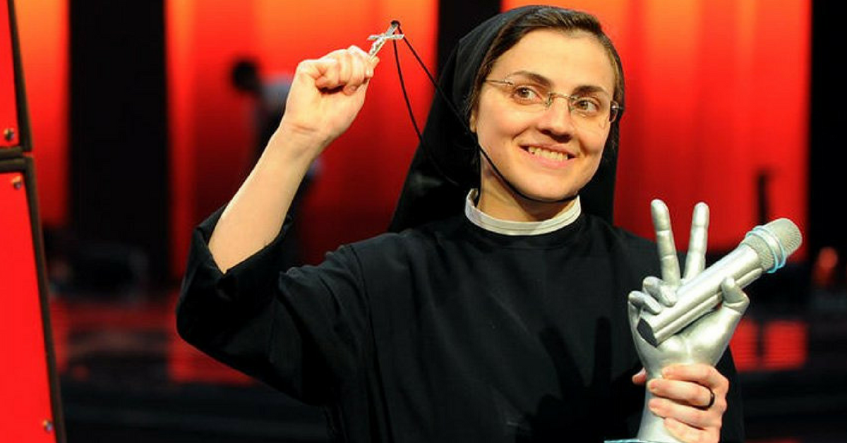 Suor Cristina al Columbus Day: rappresenterà i talenti italiani negli USA