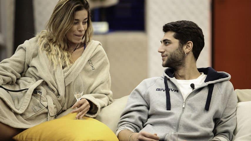 Aida Yespica e Jeremias Rodriguez al Gf Vip