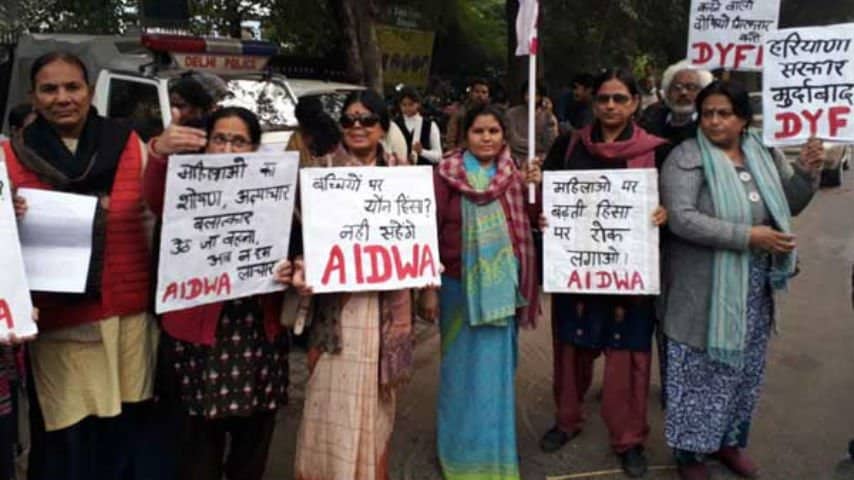 india protesta attiviste diritti delle donne