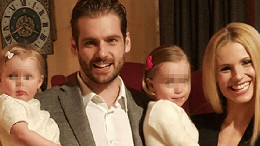 MIchelle Hunziker con il marito Tomaso Trussardi e le piccole Sole e Celeste (Foto: Instagram)