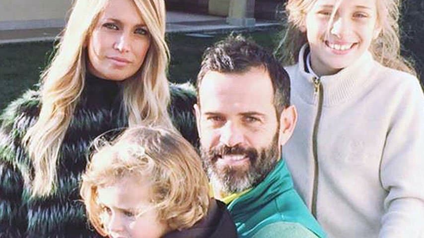 Katia e Ascanio con i figli