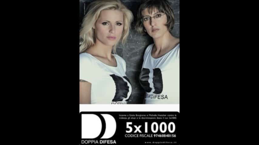 doppia con hunziker bongiorno