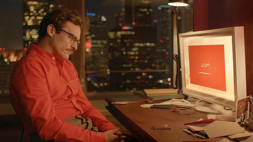 Joaquin Phoenix in Her