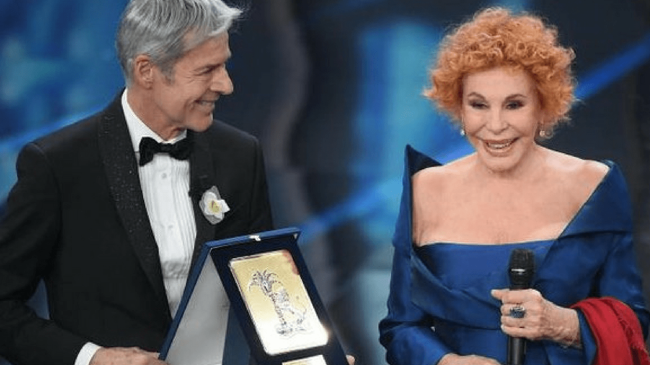 Ornella Vanoni premiata al Festival