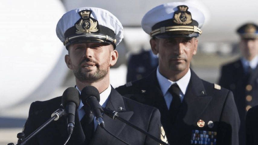 Massimiliano Latorre e Salvatore Girone