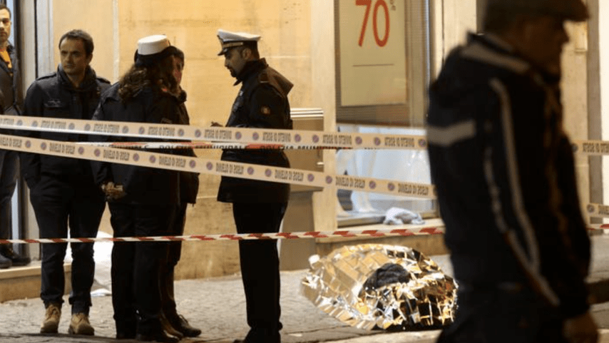 rapina napoli ansa