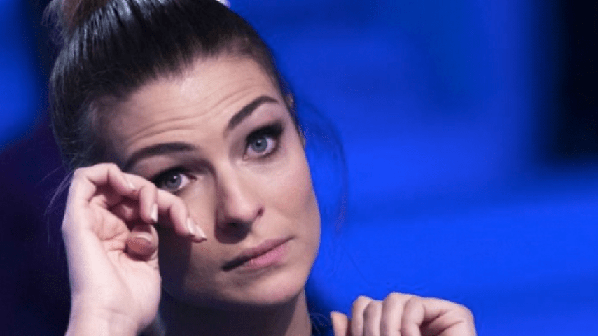 Cristina si commuove parlando della storia con Fulco