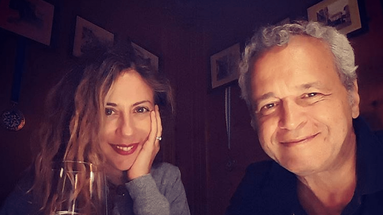 Francesca Fagnani e Enrico Mentana