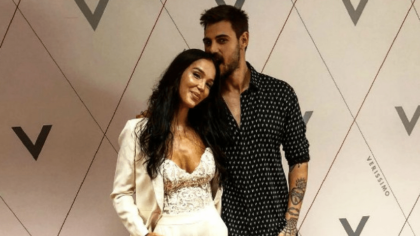 Francesco Monte e Paola Di Benedetto a pochi giorni dall'uscita della modella dall'Isola