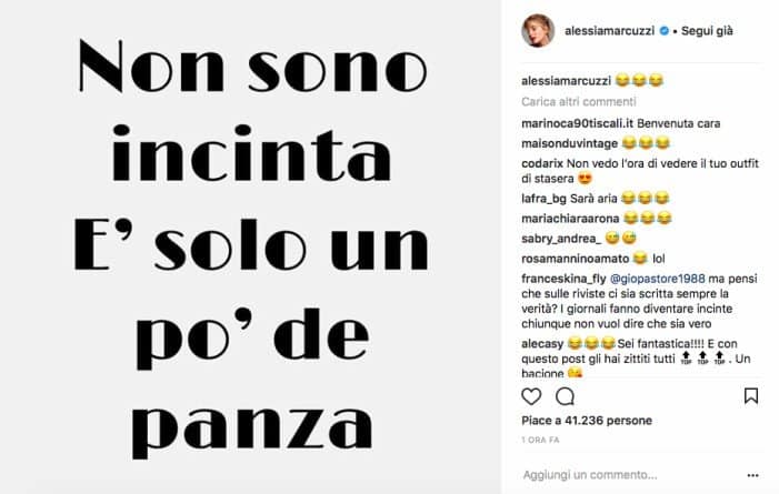 marcuzzi gravidanza