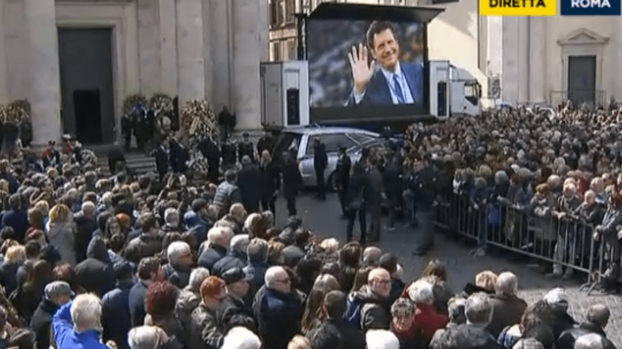 funerali fabrizio frizzi