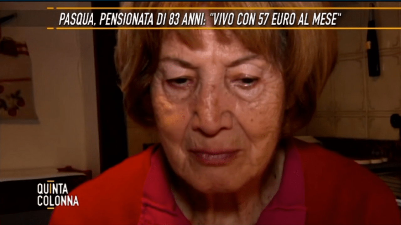 pasqua pensionata 57 euro