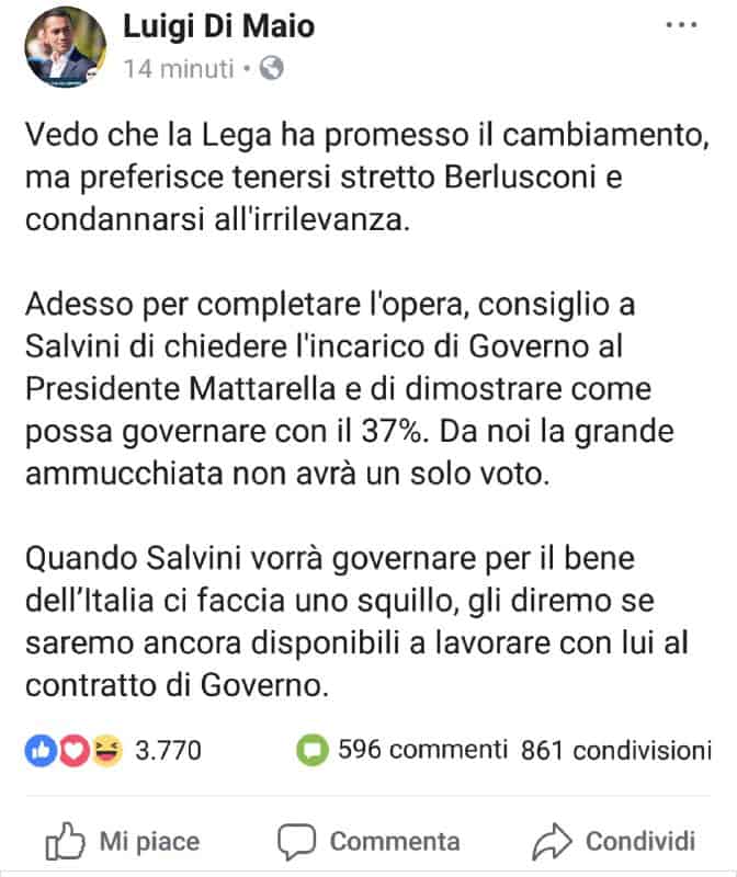 meloni domenica live