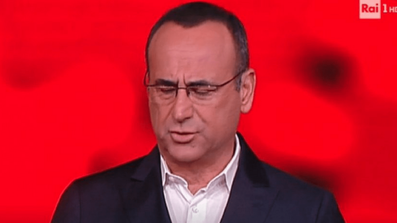 L'Eredità, Carlo Conti commuove lo studio: "Vorrei essere ovunque ma non qui"