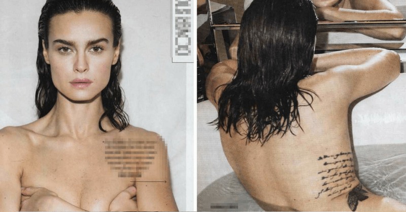 foto nuda kasia smutniak vanity fair