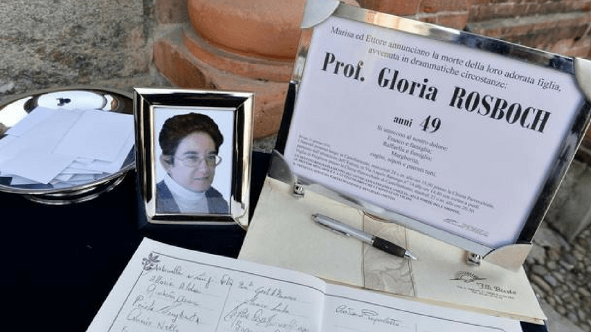 gloria rosboch funerale