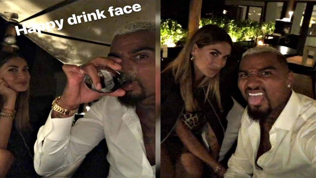 Melissa Satta e Kevin-Prince Boateng festeggiano il loro secondo anniversario di matrimonio
