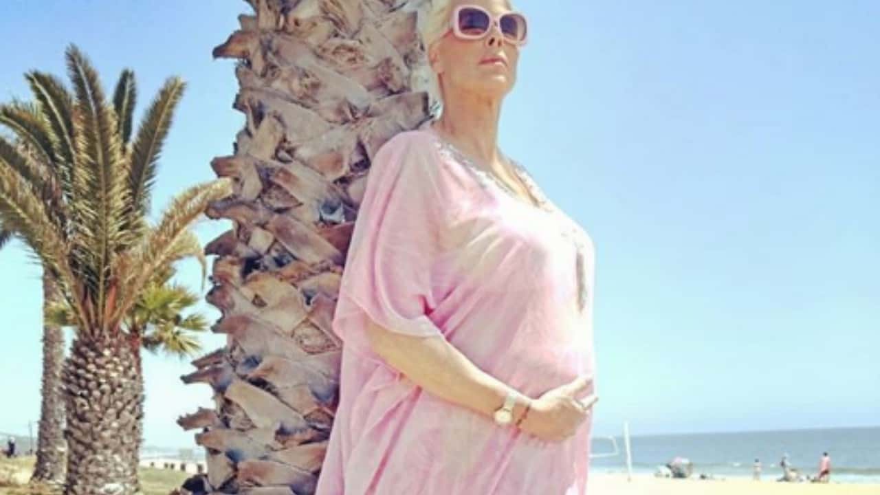 brigitte nielsen incinta