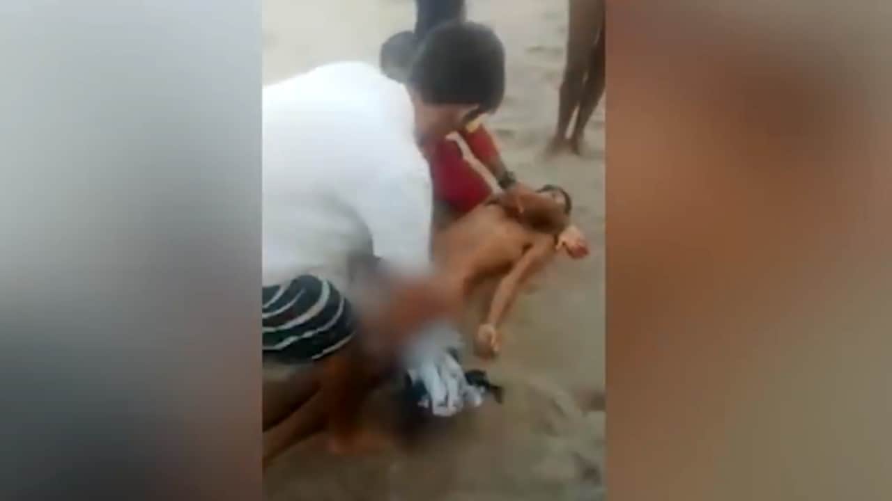 video ragazzo squalo brasile