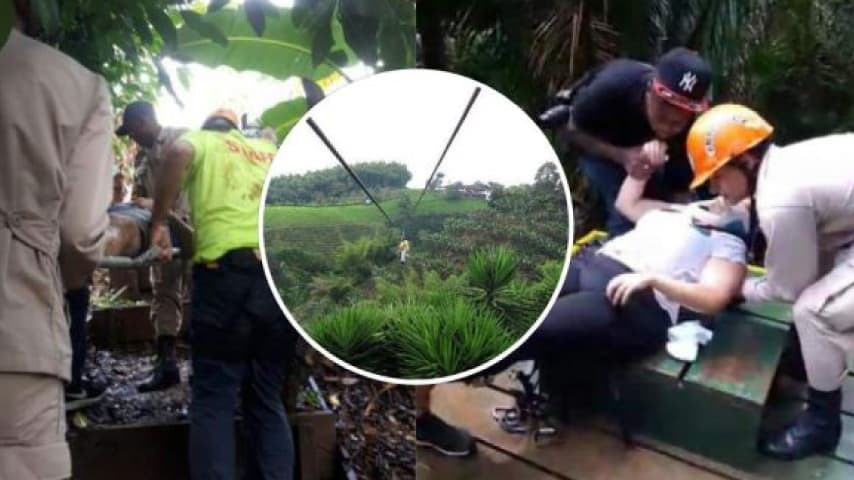 Teleferica incidente Honduras