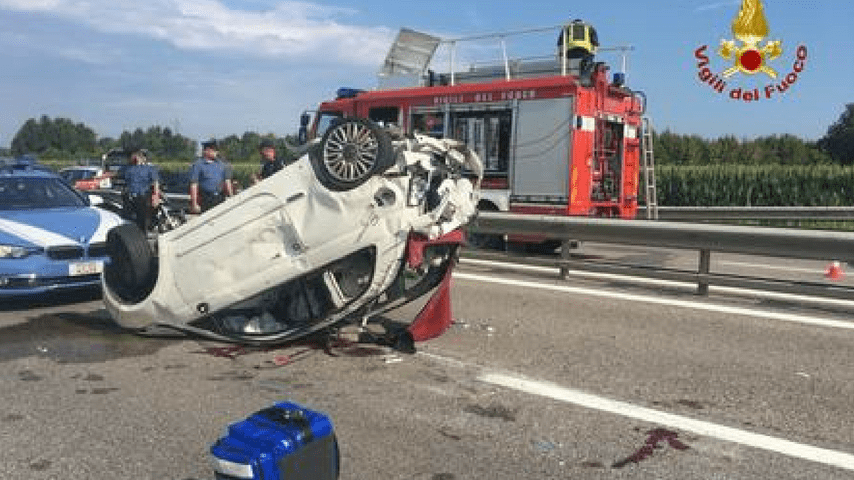 vigili del fuoco incidente paolini