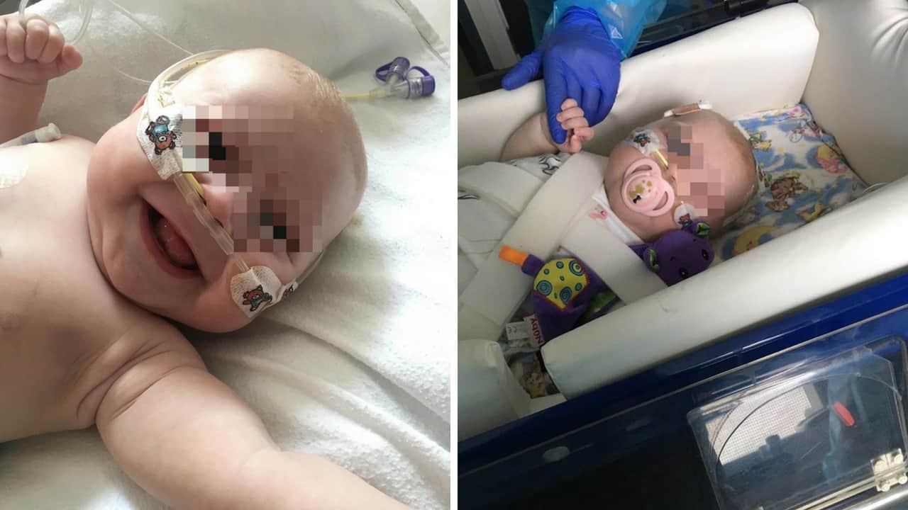 Nata senza sistema immunitario, bimba di 6 mesi rischia la morte per un bacio