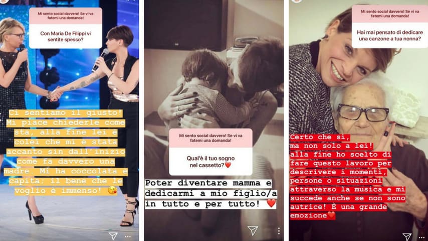 Alessandra Amoroso risponde ai fan