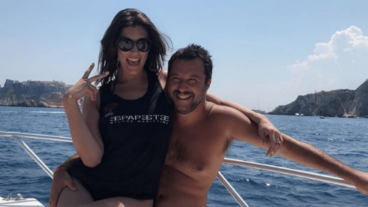 Elisa Isoardi, dedica d'amore sui social per Salvini