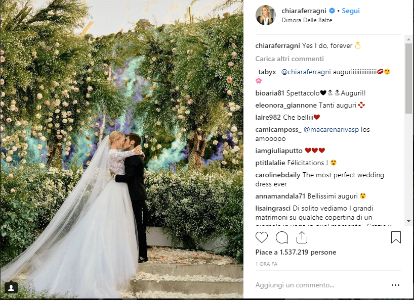 ferragni wedding 1