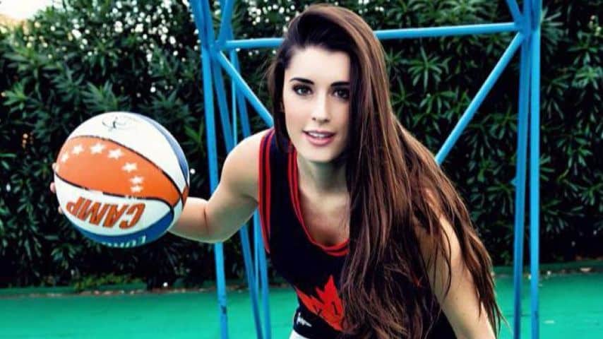 La cestista e modella Valentina Vignali