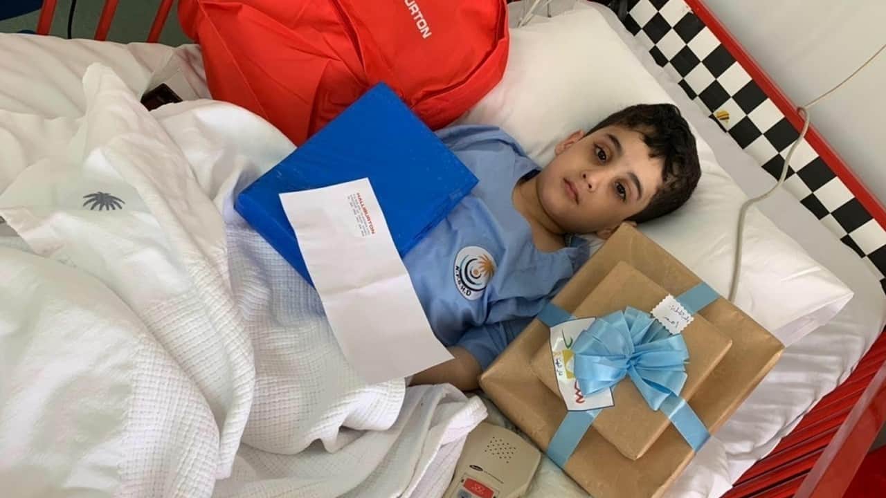 Ahmed in ospedale
