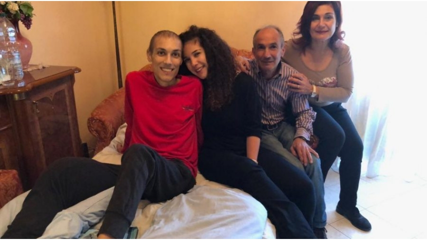 luca cardillo e famiglia