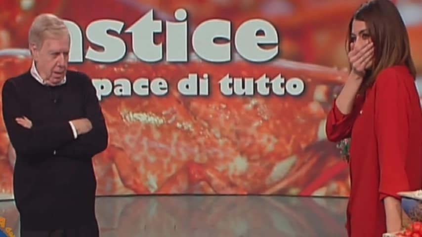 Claudio Lippi ed Elisa Isoardi