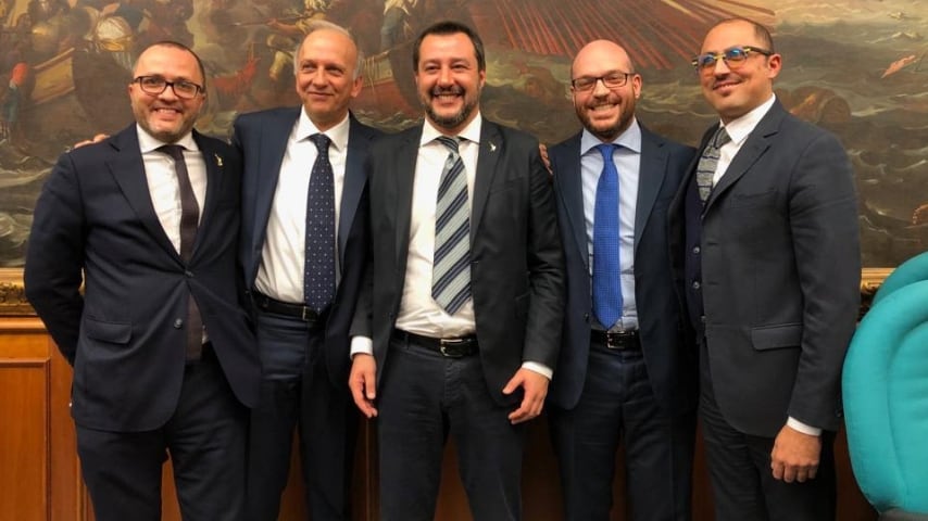 Salvini, Bussetti, Fontana,