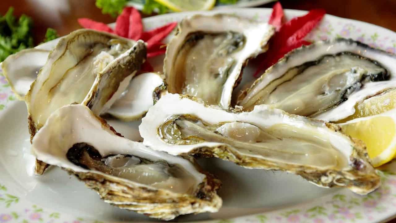 piatto di ostriche
