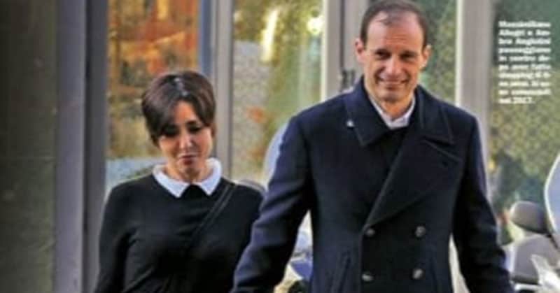 Amrba Angiolini con nuovo taglio, in giro per Milano con Allegri. Fonte foto: Chi