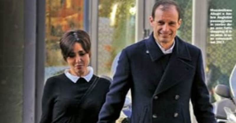 Amrba Angiolini con nuovo taglio, in giro per Milano con Allegri. Fonte foto: Chi 