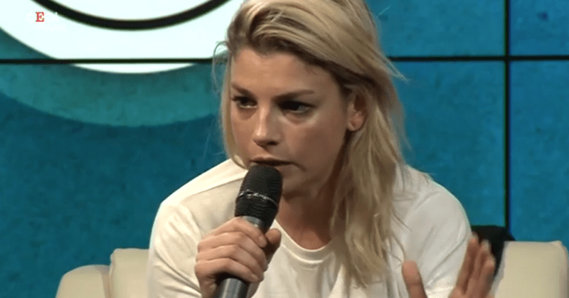 marrone-emma all'evento AIOM