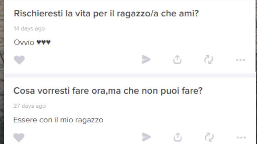 Anna voinila sentiva molto la mancanza del fidanzato
