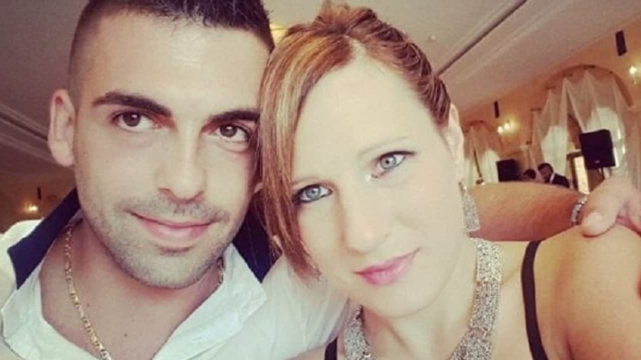 Veronica Orlando con il compagno Manuel