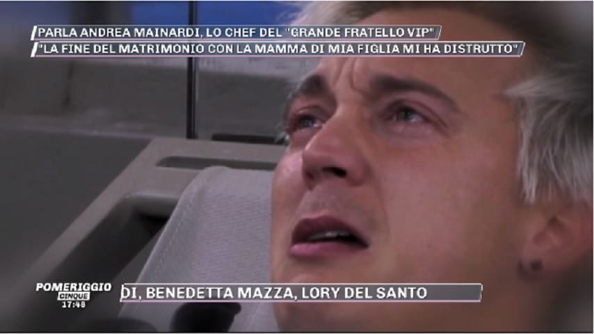 Andrea Mainardi al Grande Fratello Vip