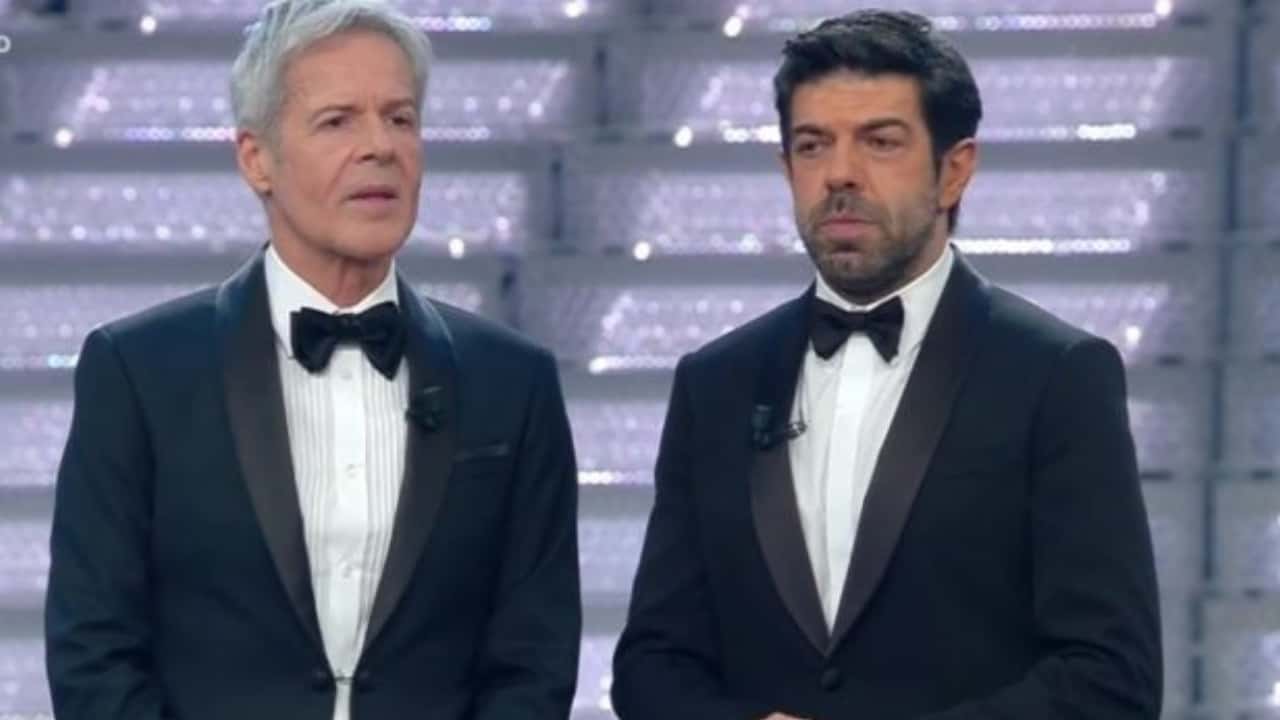 Pierfrancesco Favino e Claudio Baglioni