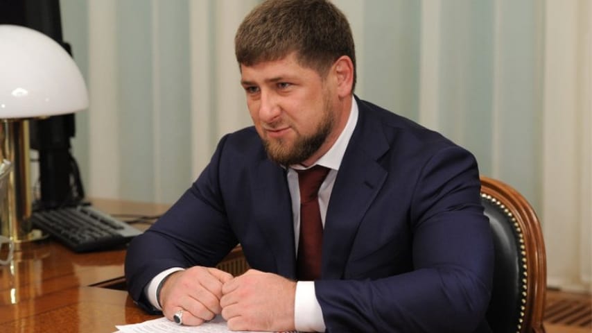 Il leader paramilitare ceceno Ramzan Kadyrov