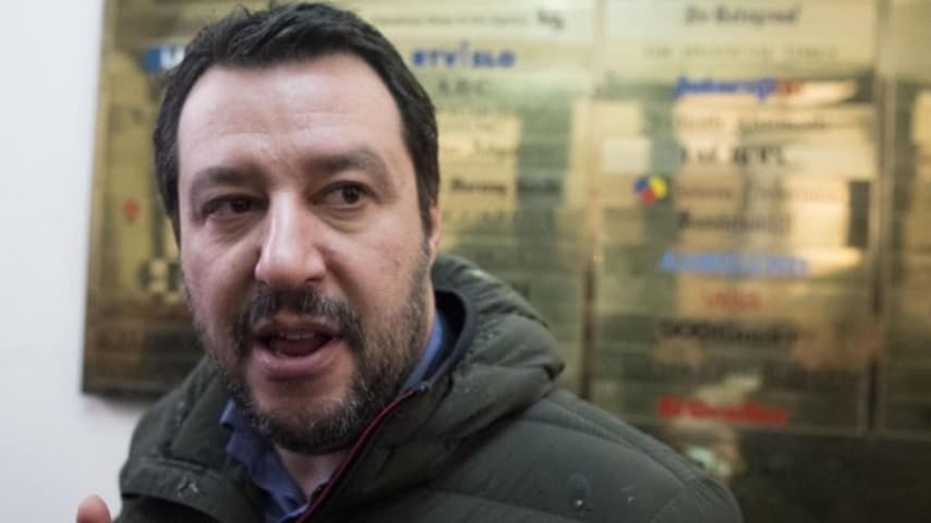 Matteo Salvini. Credits Ansa