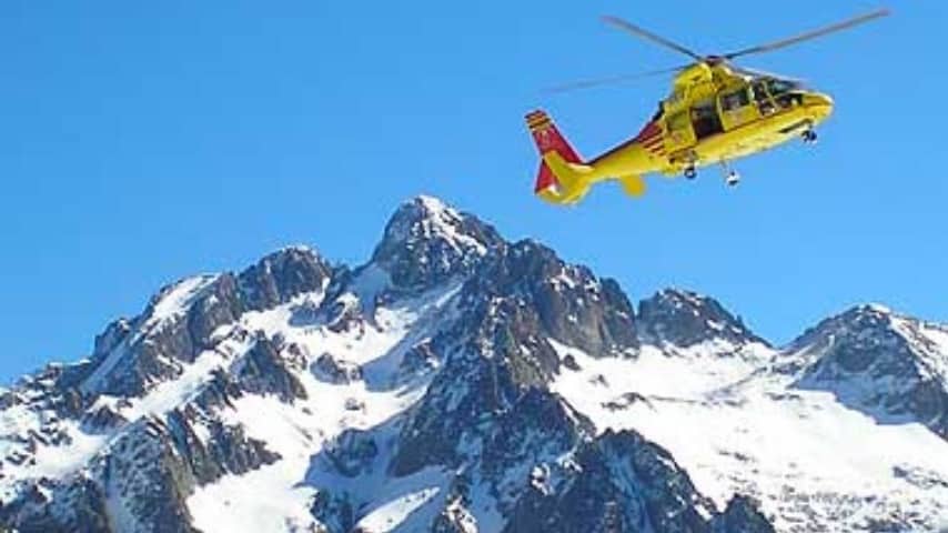 La bimba ferita nell'incidente di Sappada è stata trasportata in ospedale in elicottero